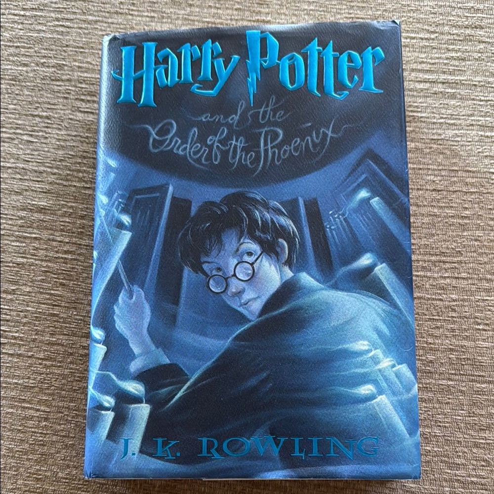🔥Harry Potter and the Order of the Phoenix Hardcover book. 1st Edition,1st Print